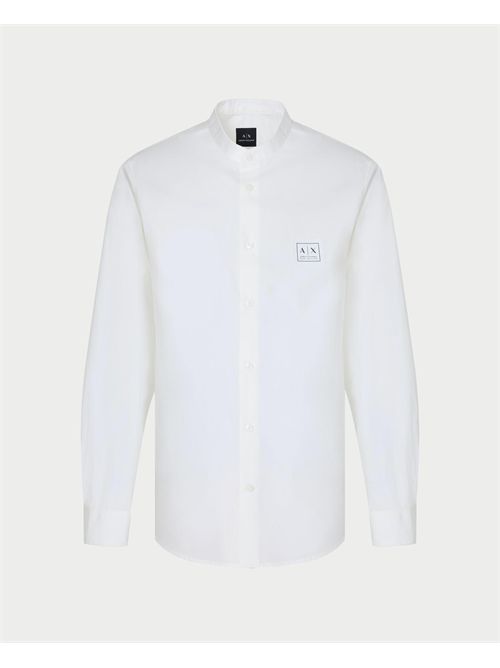 Armani Exchange regular fit cotton poplin shirt ARMANI EXCHANGE | XM000375-AF12994U0009